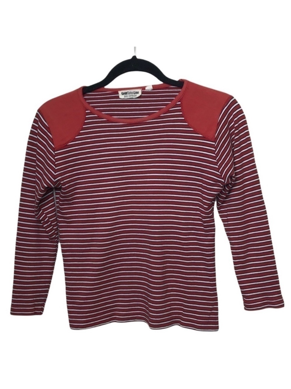Coop Naturaline Red Stripe T Shirt Tee